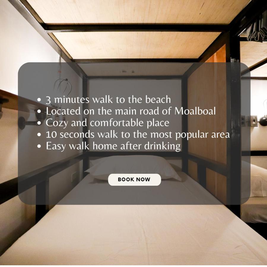 Ocean Breeze Hostel By Daily Sweet Moalboal Exteriör bild